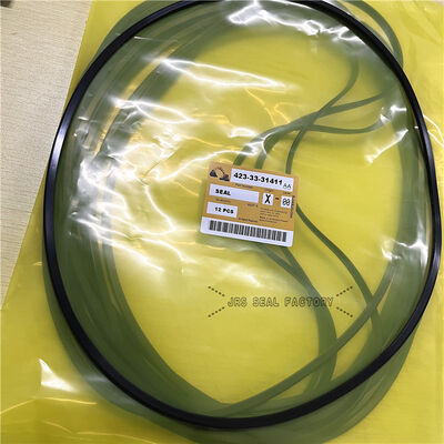 423-33-31411 4213331411 Czarny pierścień podporowy NBR do zestawu uszczelek cylindra hydraulicznego