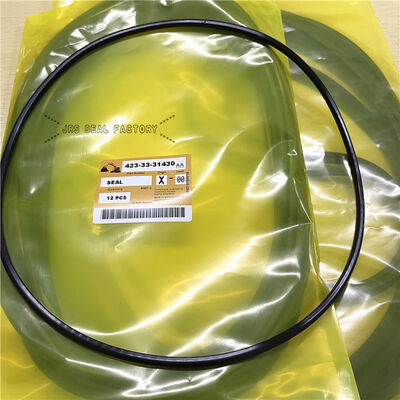 423-33-31430 4233331430 Czarny pierścień podporowy NBR do zestawu koparki z cylindrem hydraulicznym